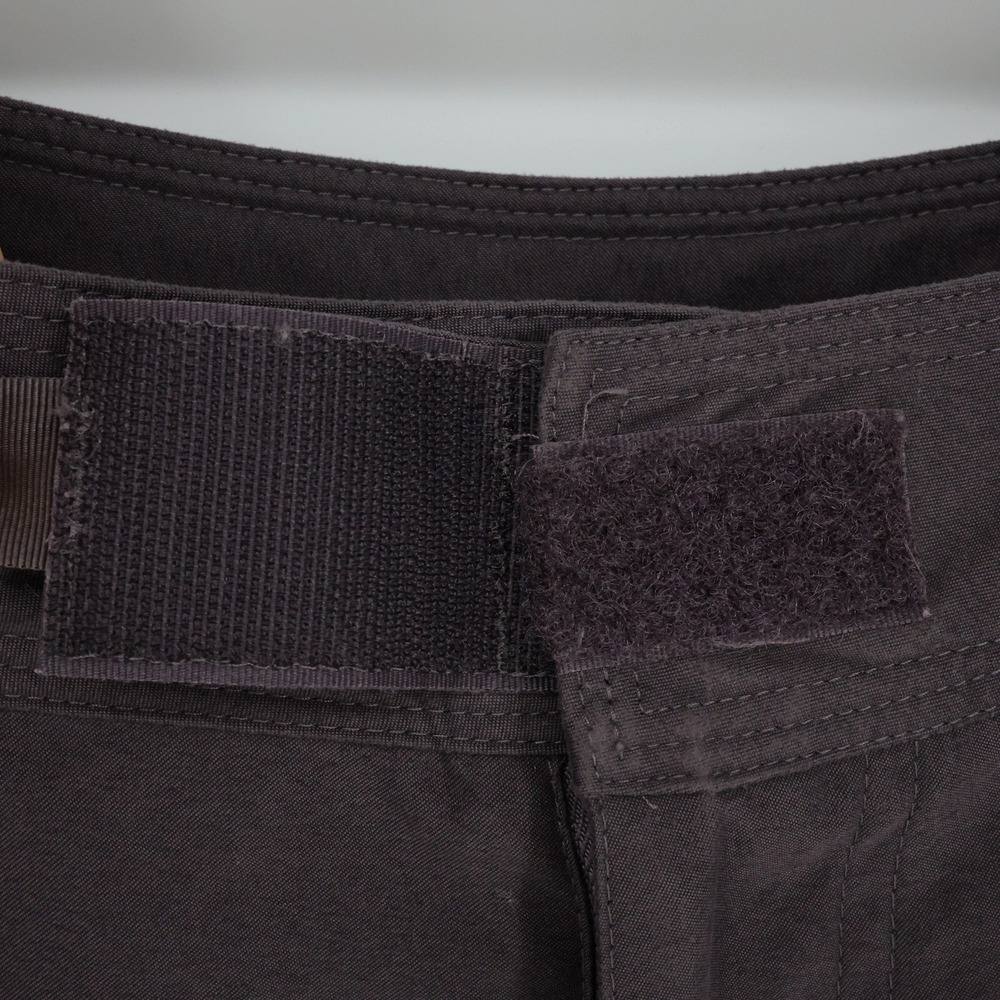 Patagonia Pants Womens 2 Plum Ankle Hiking Straight Leg Zip Hook Loop Gorpcore - Picture 9 of 14